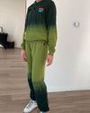 Aviator Nation Clothing Small Green Ombre Sweatset