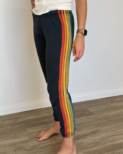 Aviator Nation Clothing XS "5 Stripe Sweatpants"