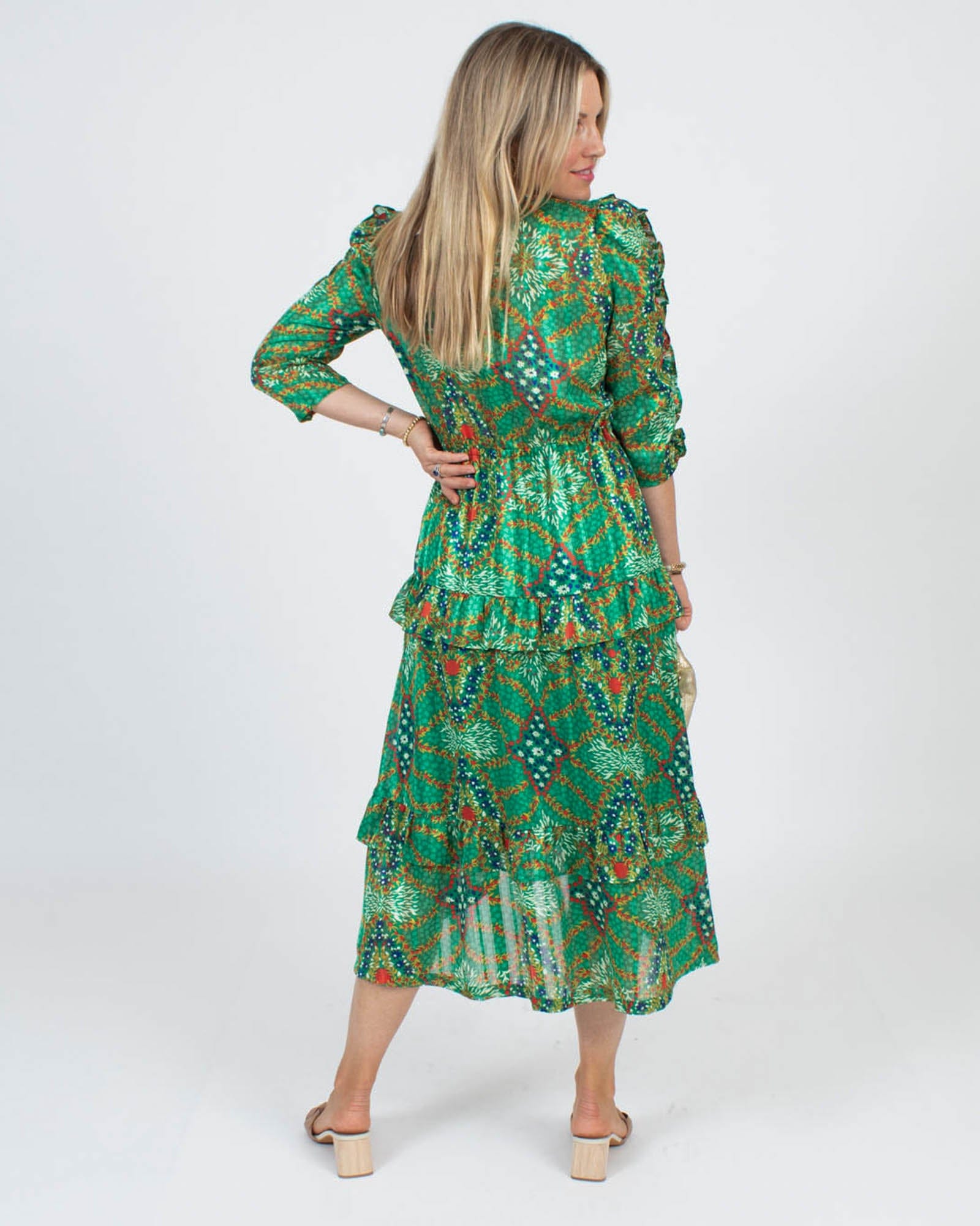 Ba&sh Dress Vaddie in Green