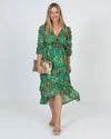 BA&SH Clothing Small Floral Ruffle Dress