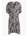 BA&SH Clothing XS | US 0 Maia Gathered Floral Print Mini