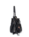 Balenciaga Bags One Size Black Leather Bucket Bag