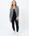 Barney's New York Clothing XS Grey Wool Cardigan