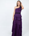BCBG Max Azria Clothing Small | US 4 Purple One Shoulder Gown