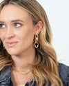 BCBG Max Azria Jewelry One Size Gold Toned Earrings