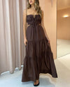 Bec & Bridge Clothing XS | 2 "Alexandra" Tie Maxi Dress