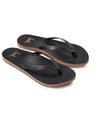 Beek Shoes Medium | US 8 Black "Seabird Flip Flop"