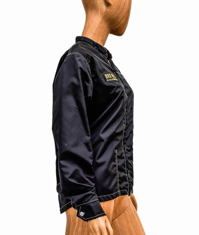 Birdwell Beach Britches Clothing Small Cropped Trench Jacket with Patch