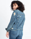 BLANKNYC Clothing Medium Distressed Denim Jacket