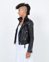 BLANKNYC Clothing XS Embellished Leather Jacket
