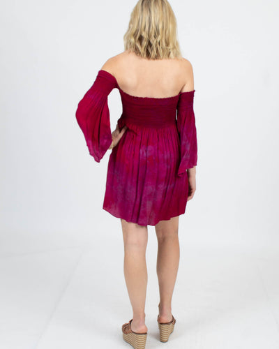 Blue Life Clothing Small Off the Shoulder Mini Dress
