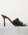 Bottega Veneta Shoes Large | US 9 Black Leather Mules