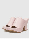 Bottega Veneta Shoes Medium | US 8 Lilac Leather Mules