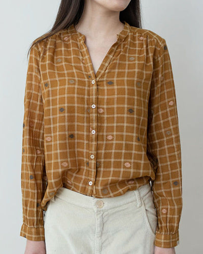 BSBEE Clothing Small "Umak" Shirt in "Mustard"