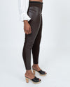Burning Torch Clothing Small Faux Leather Paneled Leggings