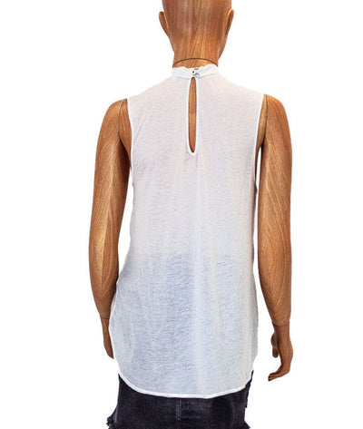 Burning Torch Clothing XS Embroidered Sheer Tank