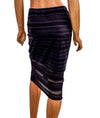 Calvin Rucker Clothing Large Embroidered Skirt with Silk Slip