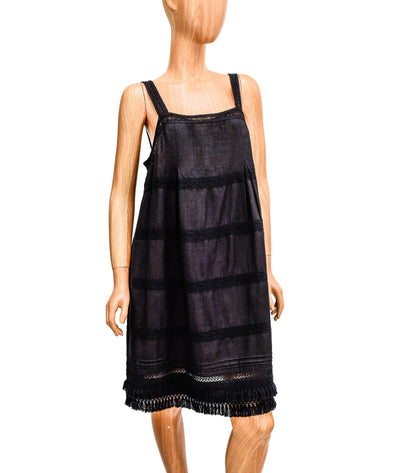 Calypso Clothing Medium Embroidered Dress with Pockets