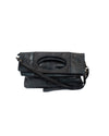 Campomaggi Teodorano Bags One Size Dark Green Leather Foldover Clutch with Crossbody Strap
