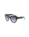 Chanel Accessories One Size Black Round Sunglasses