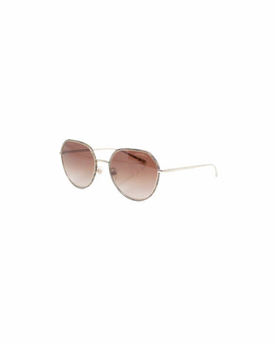 Chanel Accessories One Size Gradient Round Sunglasses