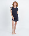 CHASER Clothing Small Flutter Sleeve Dress