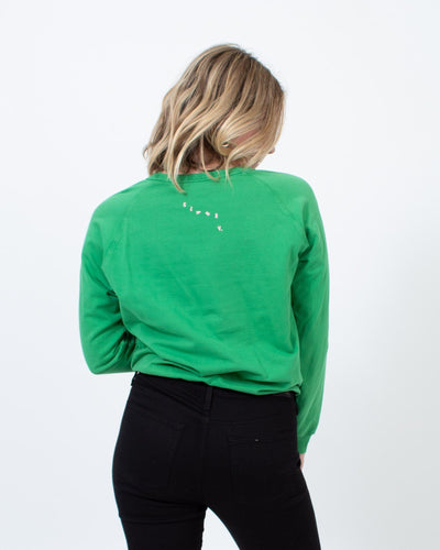 Clare V. Clothing XS Green Pullover Sweater