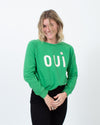 Clare V. Clothing XS Green Pullover Sweater