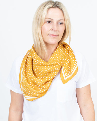 Cleobella Accessories One Size Dotted Square Scarf