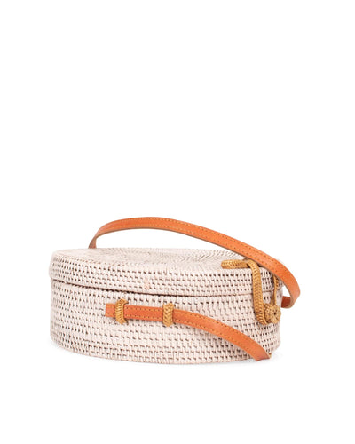Cleobella Bags One Size Rattan Round Purse