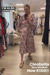 Cleobella Clothing Medium Long Sleeve Midi Dress