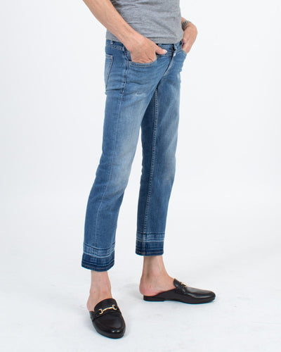 Closed Clothing XS | US 25 Faded Hem Straight Leg Jeans