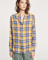 Closed Clothing XXS Yellow Plaid Shirt