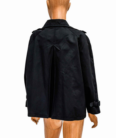 Coach 1941 Clothing Large Cropped Trench Coat with Button Closures