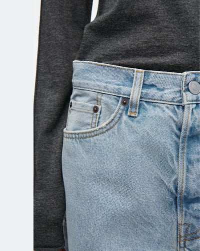 CQY Clothing XS | 24 COS Low Rise Relaxed Leg Jeans in Light Blue