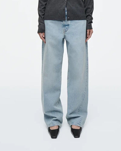 CQY Clothing XS | 24 COS Low Rise Relaxed Leg Jeans in Light Blue
