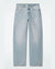 COS Low Rise Relaxed Leg Jeans in Light Blue