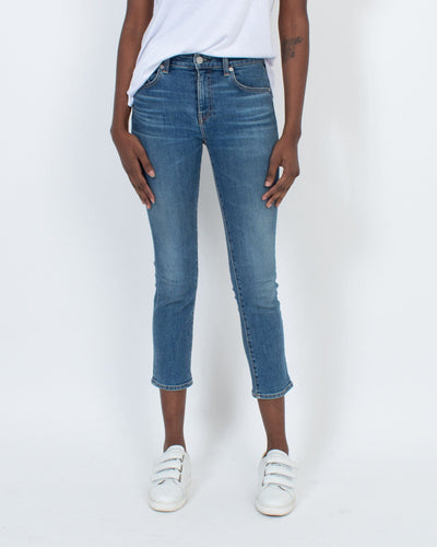 CQY Clothing XS | US 24 Faded Skinny Jeans