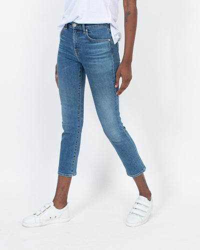 CQY Clothing XS | US 24 Faded Skinny Jeans