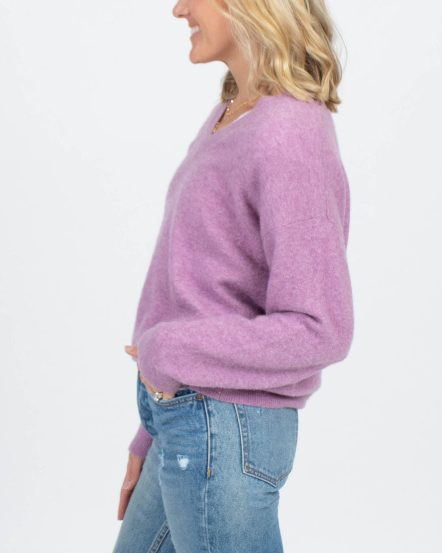 CRUSH. Clothing Small Purple Cashmere Blend Sweater