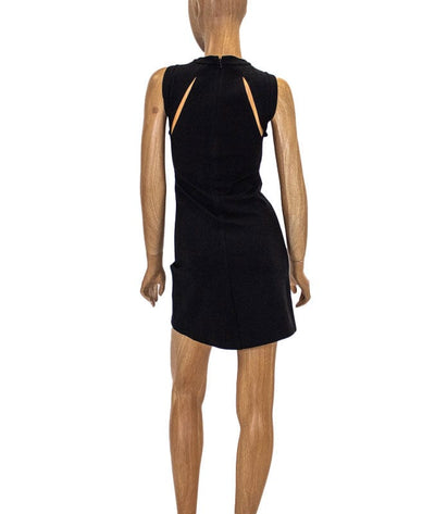 Cynthia Rowley Clothing XS | US 2 Fitted Black Mini Dress