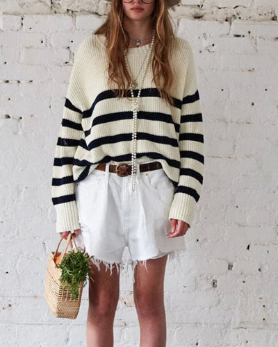 Denimist Clothing XS "Striped Sailor" Sweater