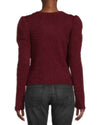 Derek Lam 10 Crosby Clothing Small "Locken" Sweater in Burgundy