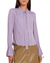Derek Lam 10 Crosby Clothing Small | US 2 Snake Jacquard Blouse