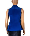 Derek Lam 10 Crosby Clothing XS | US 0 Blue Sleeveless Silk Blouse
