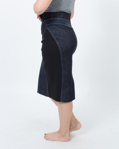Diane Von Furstenberg Clothing Large | US 10 Denim Pencil Skirt