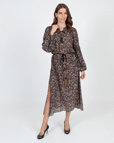 DÔEN Clothing Small Floral Puff Sleeve Dress