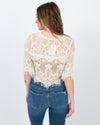 Dolce Vita Clothing Small Cream Open Knit Blouse