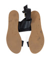 Dolce Vita Shoes Medium | US 8.5 Black Leather Flat Sandals