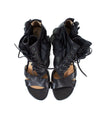 Donald J Pilner Shoes Medium | US 8 Floral Applique Heels